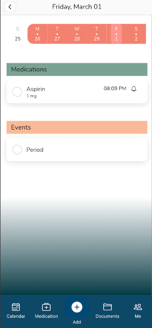 navie Fertility & IVF Tracker Screenshot 1