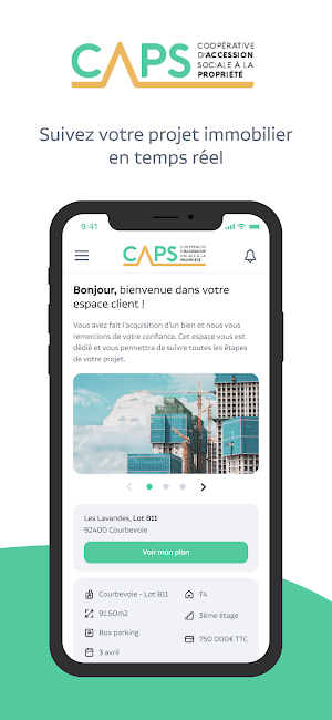 Espace client CAPS Screenshot 0