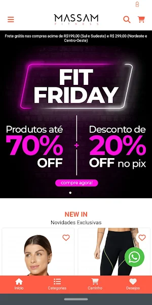 Massam Fitness Screenshot 0