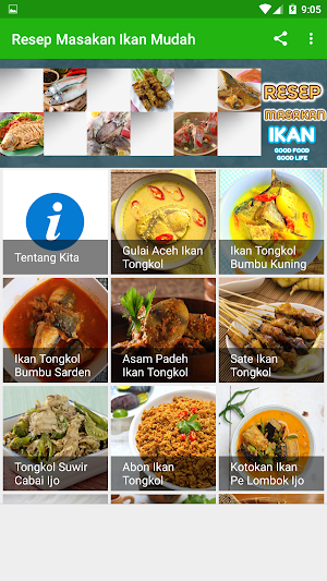 Resep Masakan Ikan Mudah Screenshot 1
