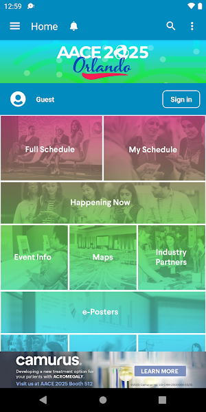 AACE Meetings Screenshot 1