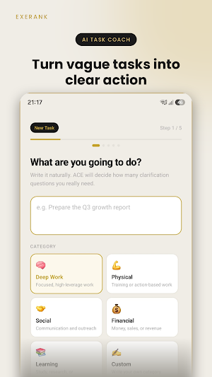 Exerank Screenshot 1