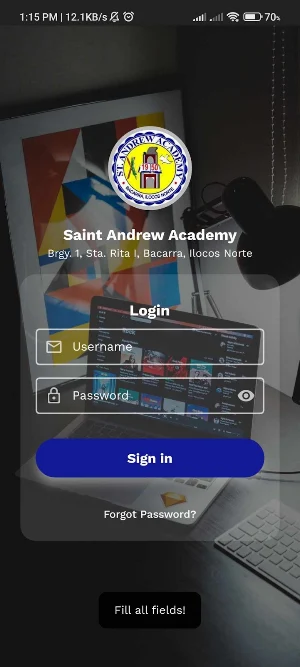 ICT-eBook SAA(St. Andrew) Screenshot 0
