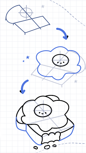 Learn to draw kawaii food Screenshot 3