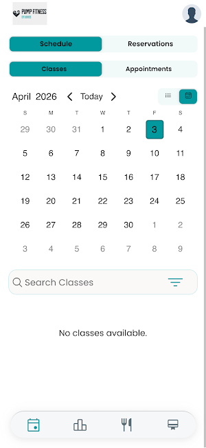 Pump Fitness Studios Screenshot 0