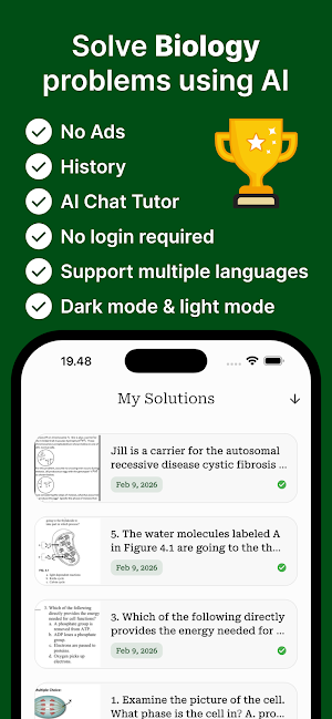 Biology Homework & Quiz Helper Screenshot 0