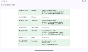 LangCompanion Screenshot 3