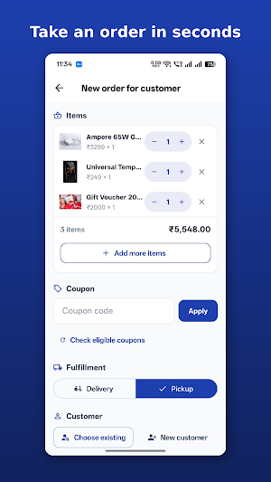 CartPlus POS Screenshot 1
