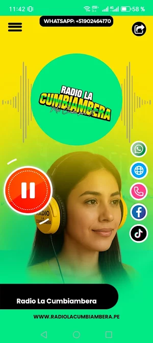 Radio La Cumbiambera Screenshot 1