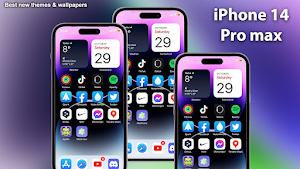 iPhone 14 Pro Max Launcher Screenshot 0