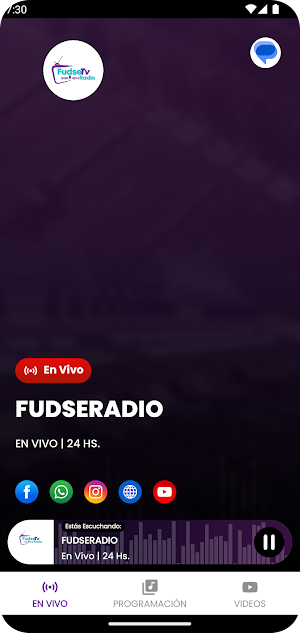 FUDSERADIO Screenshot 1