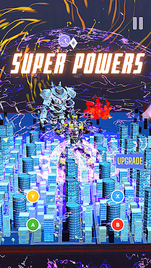 iron robot game man superhero Screenshot 2