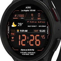 ACRO Genix Digi Rev watchface