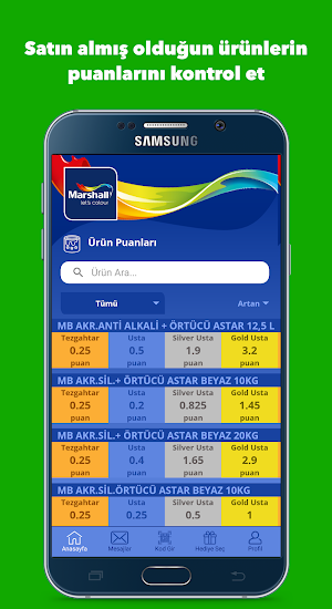 Marshall ClubCard Screenshot 2