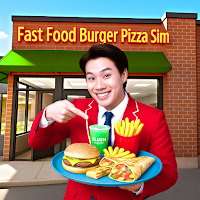 Fast Food Burger Pizza Sim 3D