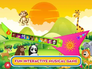 Baby Guitar Animal Sounds Kids Screenshot 1