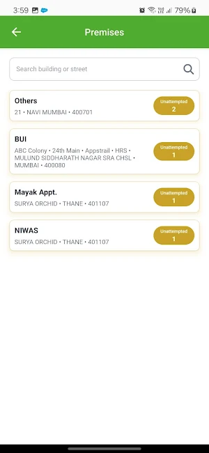 mSales Screenshot 1