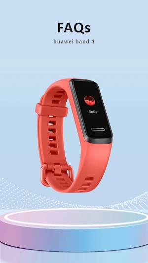 Huawei Band 4 App Guide Screenshot 1