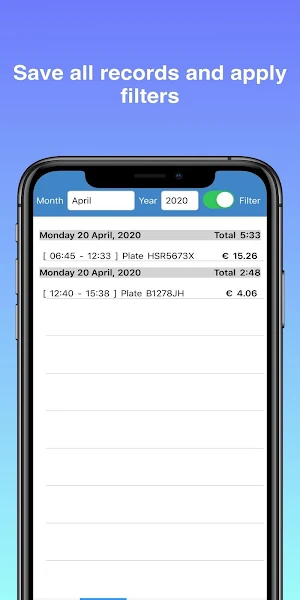 Parking Cashier Screenshot 1