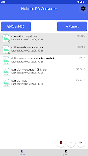 HEIC to JPG Converter Screenshot 0
