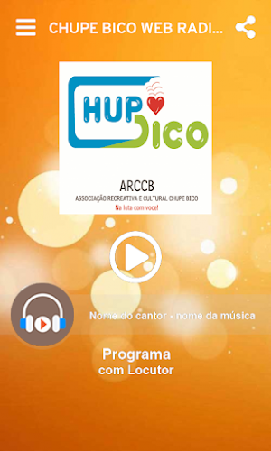 Chupe Bico Web Radio Screenshot 1