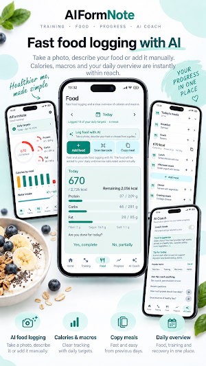 AIFormNote: Workout & Calories Screenshot 2