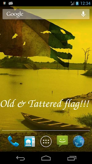 Ivory Coast Flag Live Wallpaper screenshot 6