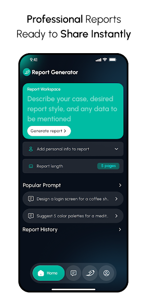 AI Report Maker & PDF Analyzer Screenshot 2