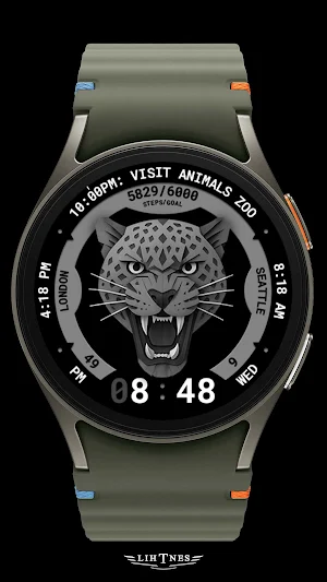Paper Animals Watch Face 114 Screenshot 1