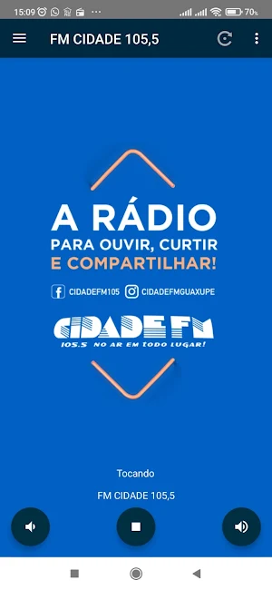 Cidade FM 105 Screenshot 3