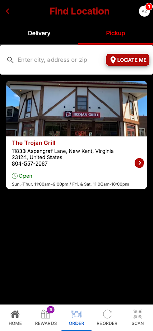 The Trojan Grill Screenshot 2