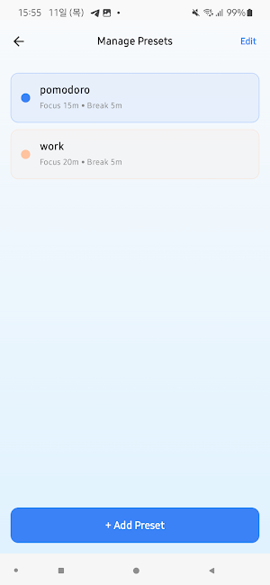 Sungong: Pomodoro Study Timer Screenshot 2