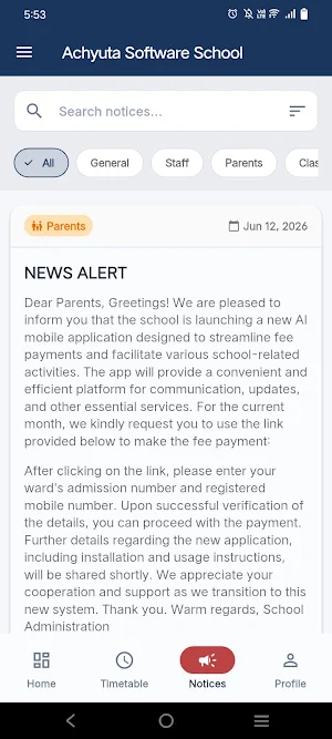 Hello Kidz School Staff Screenshot 1