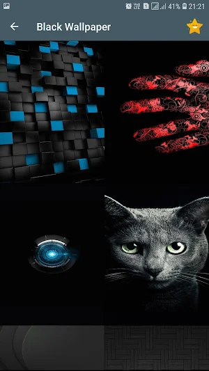 Black Wallpaper Screenshot 3