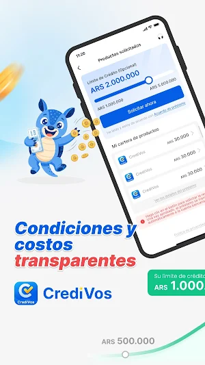 CrediVos: Prestamos de crédito Screenshot 3