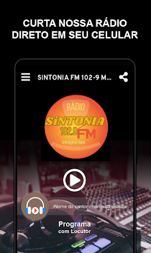 SINTONIA FM WEB 102.9GRAJAÚ-MA Screenshot 0