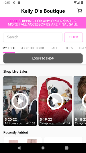 Kelly D's Boutique Screenshot 1