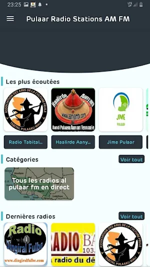 Pulaar Radio Stations AM FM Screenshot 2