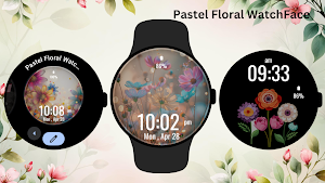 Pastel Floral Watch Face Screenshot 2