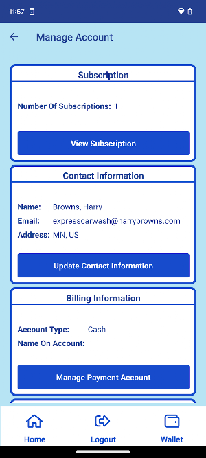 Harry Brown's Express Car Wash Screenshot 3