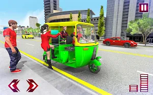 New City Tuk Tuk Auto Rickshaw Driver Simulator Screenshot 1