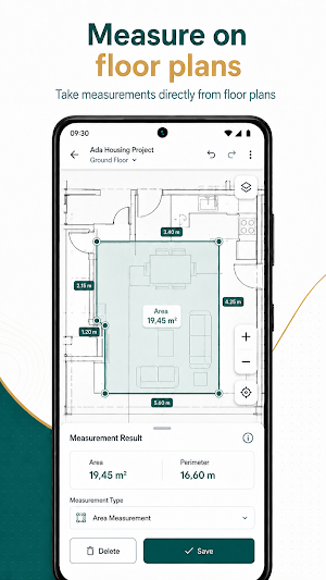 Metrajist: AR/GPS Measurement Screenshot 3