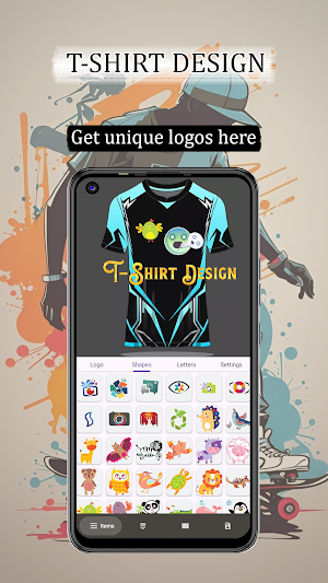 T-Shirt Design - Studio Art Screenshot 3
