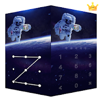 AppLock Live Theme Astronaut