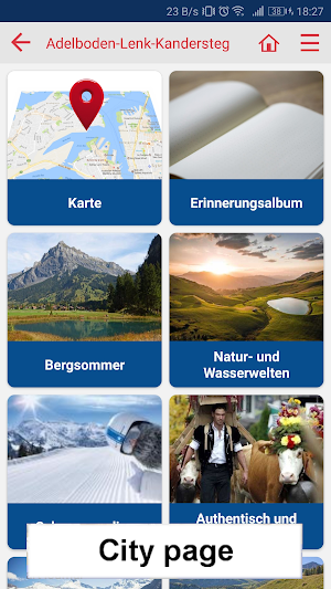 Adelboden Lenk Kandersteg map offline guide Screenshot 1