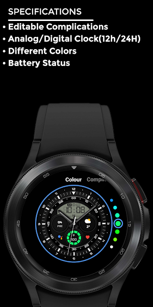 Night ver 13 - watch face Screenshot 3