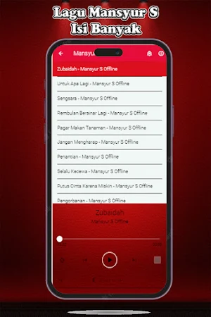Lagu Mansyur S Offline Lengkap Screenshot 2