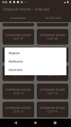 Chipmunk Sound Collections ~ Sclip.app Screenshot 3