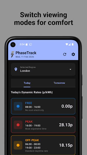 PhaseTrack: FreePhase Tracker Screenshot 2