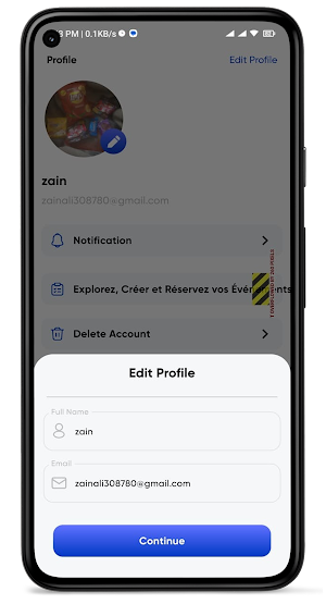 Mon Ticket Organizer Screenshot 1